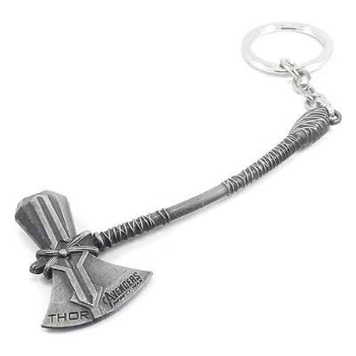 Picture of Silver Thor Stormbreaker Keychain