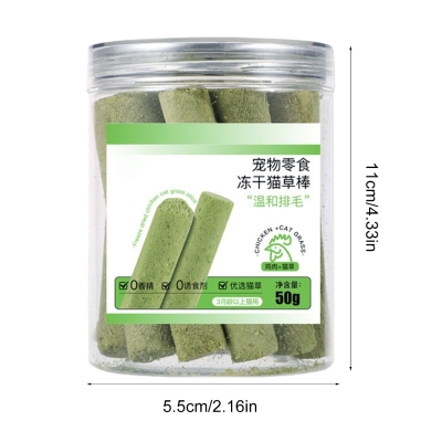 Picture of Grass Catmint Molar Rod Dental Care Chewing Snacks Teeth Clean Freeze Dried Snacks Hairballs Control Treat