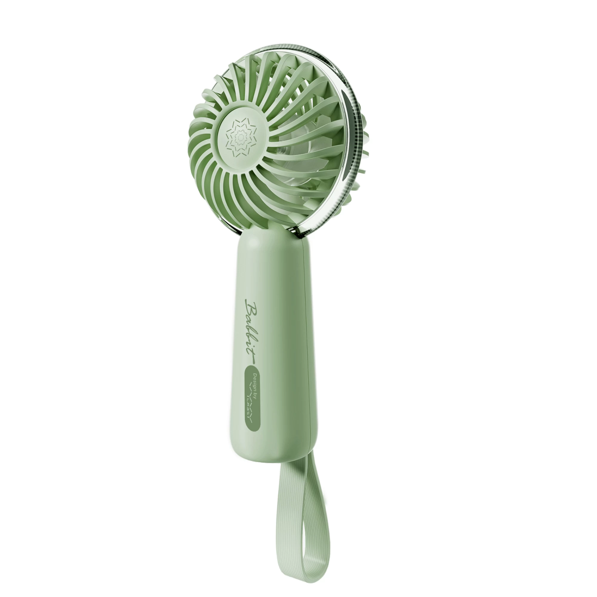 Buy Vyvylabs Babbit Handheld Rechargeable Fan 1200mAh Green Best Price In Bangladesh