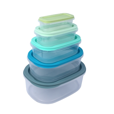 Buy 5-Piece Lid & Lid Rtg Container Set - Durable, Space-Saving Storage - UAE at Best Price In Bangladesh