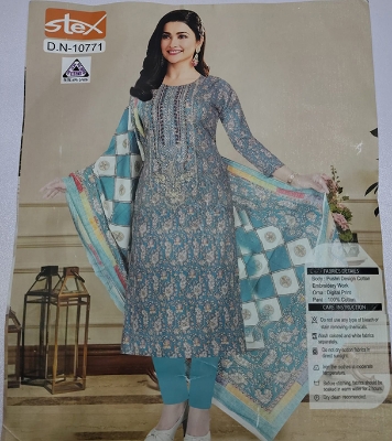 Buy New Exclushive Collection High Qualitiey Cotton Printed Three Piece at Price In Bangladesh