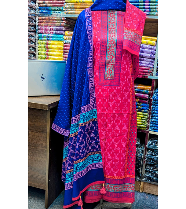 Buy New Exclushive Collection High Qualitiey Cotton Printed Three Piece at Price In Bangladesh