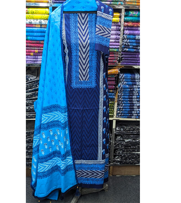Buy New Exclushive Collection High Qualitiey Cotton Printed Three Piece at Price In Bangladesh