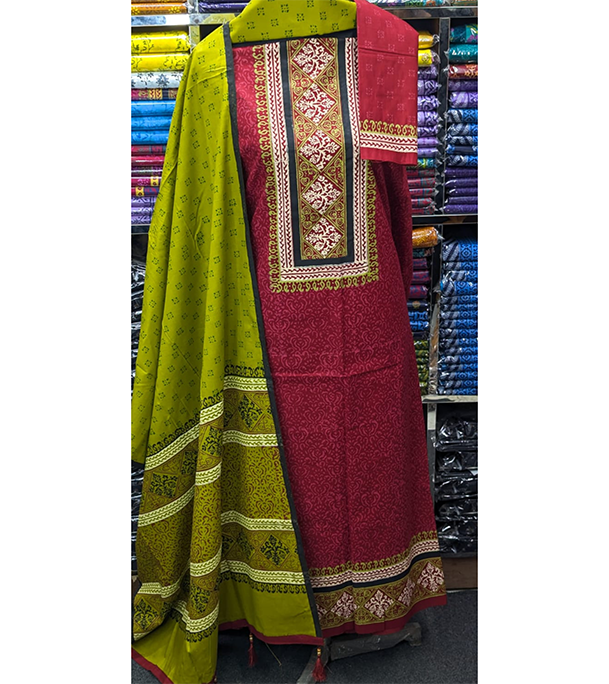 Buy New Exclushive Collection High Qualitiey Cotton Printed Three Piece at Price In Bangladesh