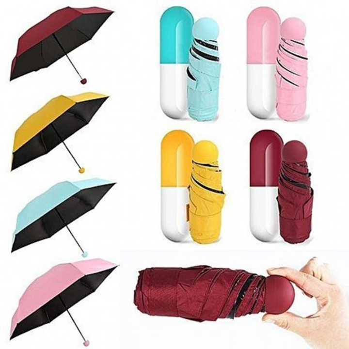 Picture of Unique Capsule Umbrella - Multicolor / Chata