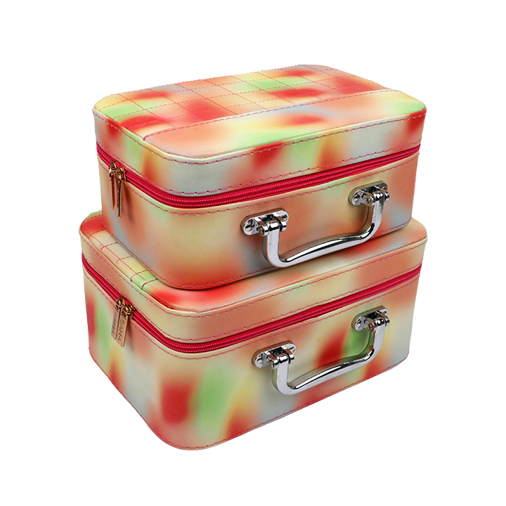 Buy Luxury Makeup Organizer Vanity Box Cosmetic Case Combo (Color :Orange Red shade) at Best Prices in Bangladesh