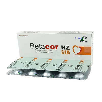 Picture of Betacor HZ 5/6.25mg Tablet