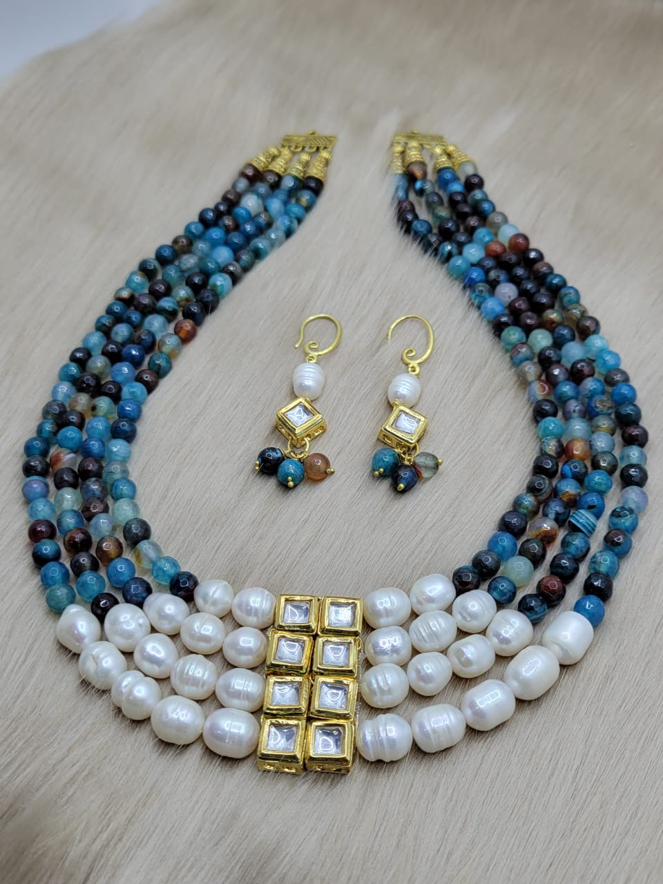 Buy Shell Pearl Jewelry with Semiprecious Gemstones – Timeless Elegance! at  Best Price In Bangladesh