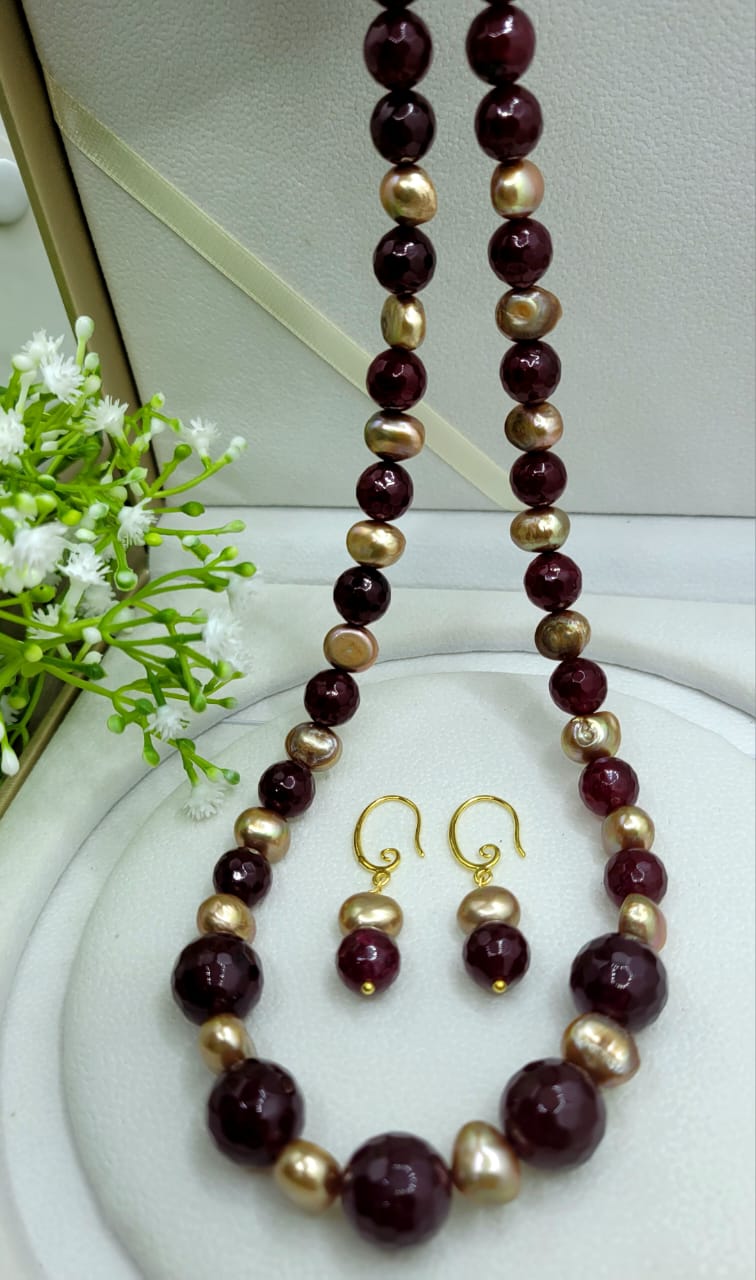 Buy Shell Pearl Jewelry with Semiprecious Gemstones – Timeless Elegance! at  Best Price In Bangladesh