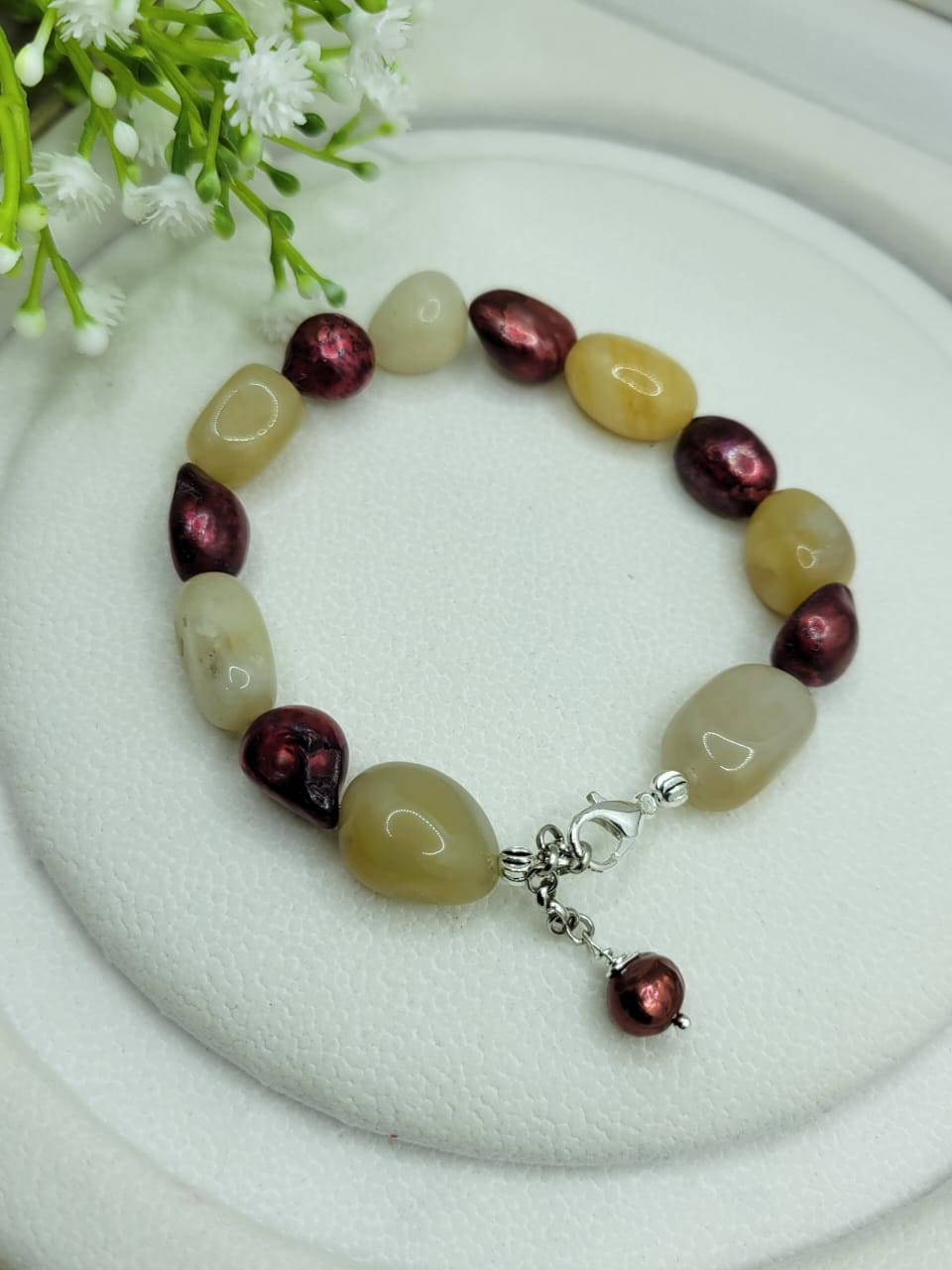 Buy Shell Pearl Jewelry with Semiprecious Gemstones – Timeless Elegance! at  Best Price In Bangladesh