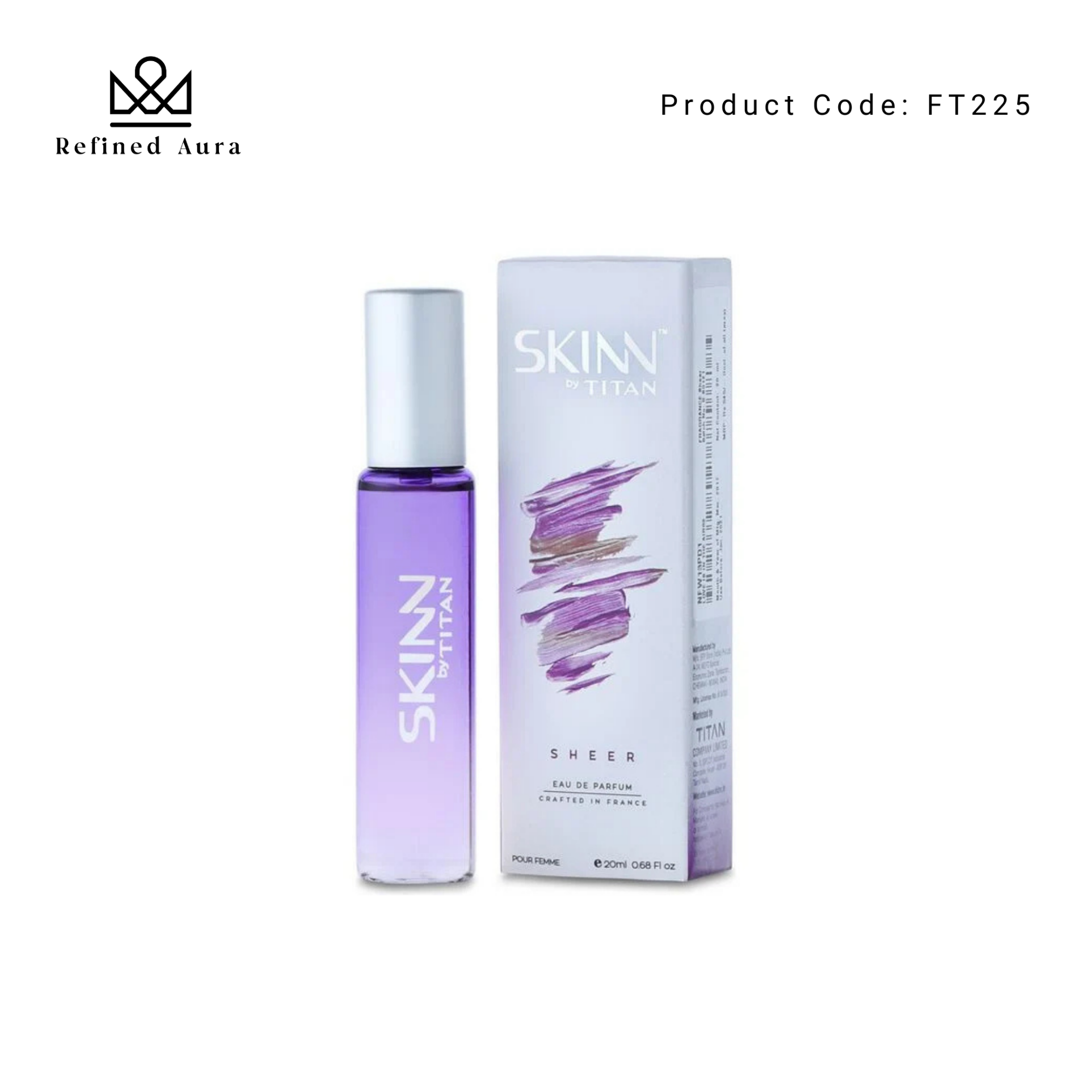 Picture of Skinn by Titan Sheer 20 ML Perfume for Women EDP