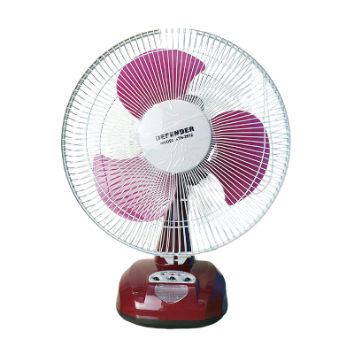 Buy Defender KN-2912 Rechargeable Fan AC/DC with LED Multi-Function 12" Maroon   Online at Best Price in Bangladesh 