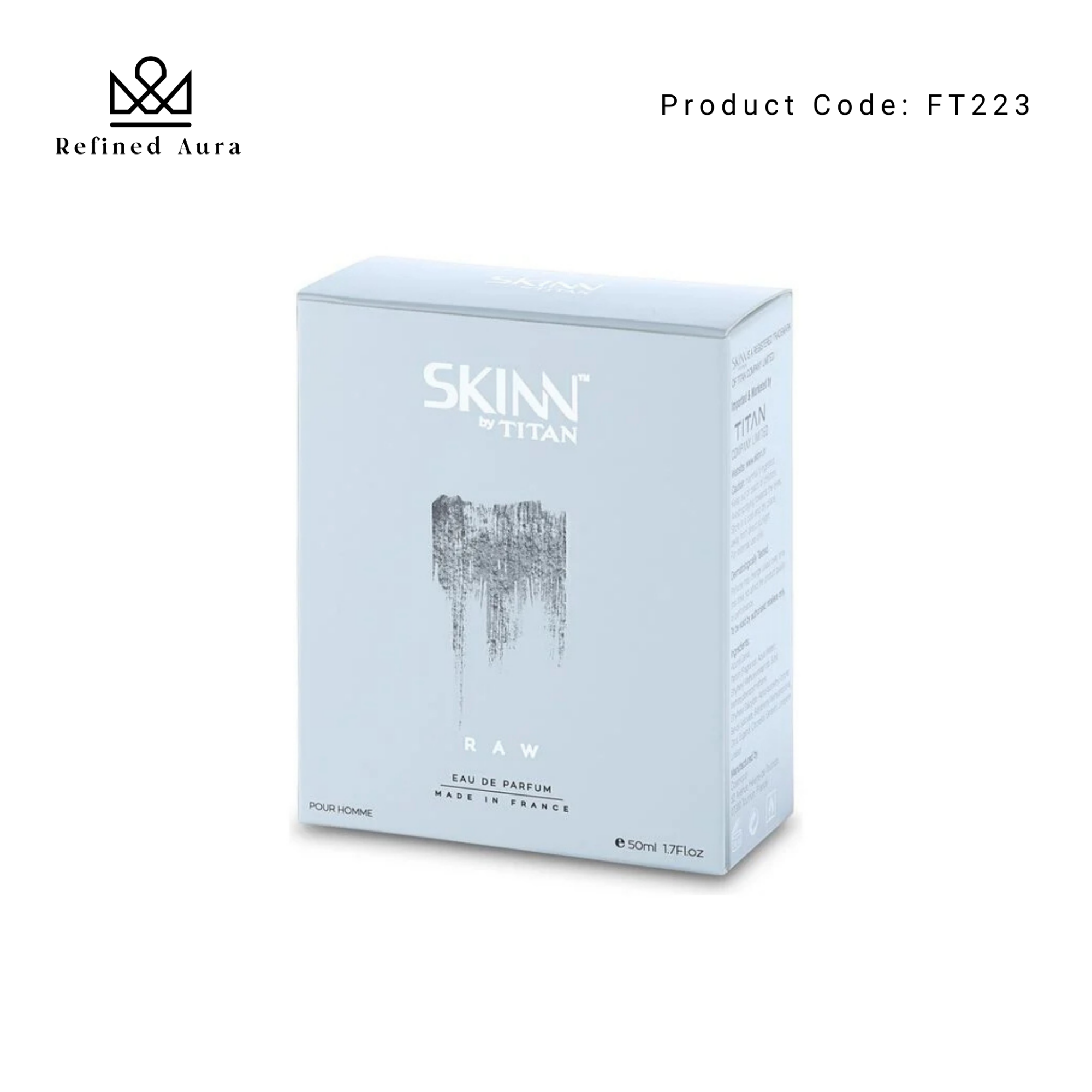 Picture of Skinn by Titan Raw 50 ML Perfume for Men EDP