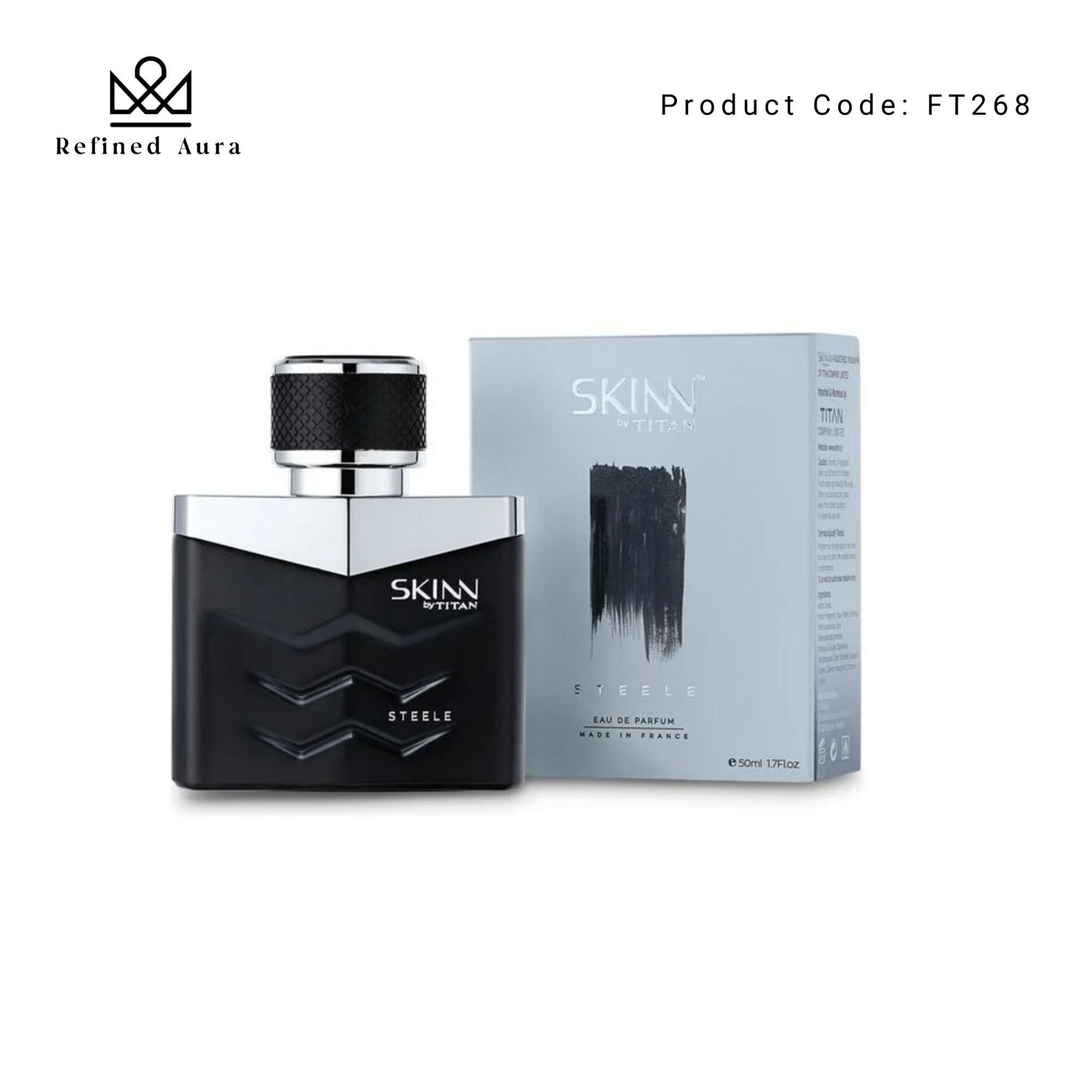 Picture of Skinn by Titan Steele 50 ML Perfumefor Men EDP