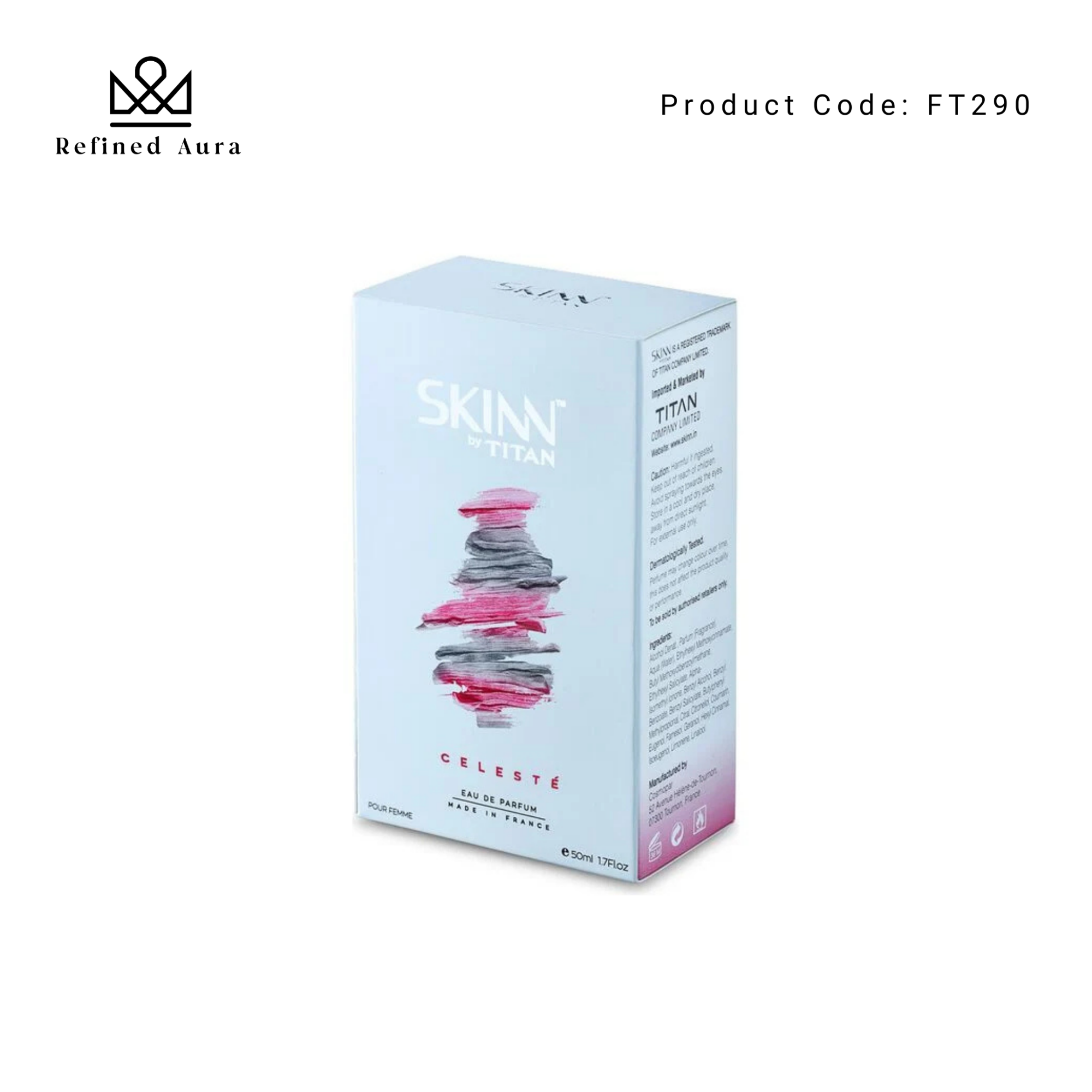 Picture of Skinn by Titan Celeste 50ML Eau de Parfum for Women