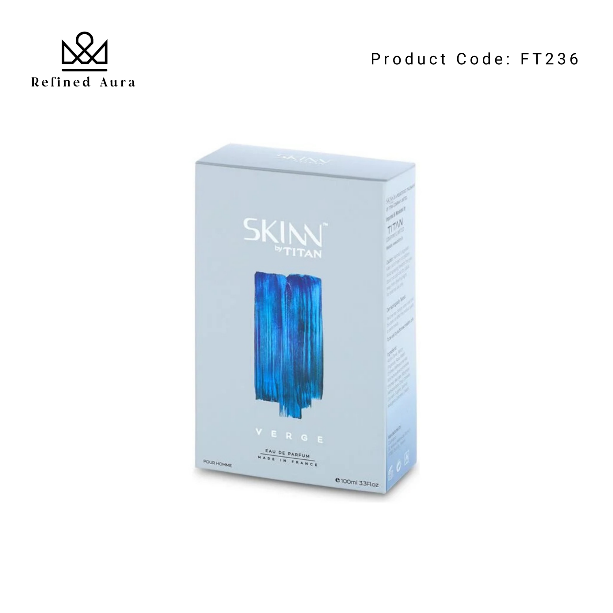 Picture of Skinn by Titan Verge 100 ML Perfume for Men EDP