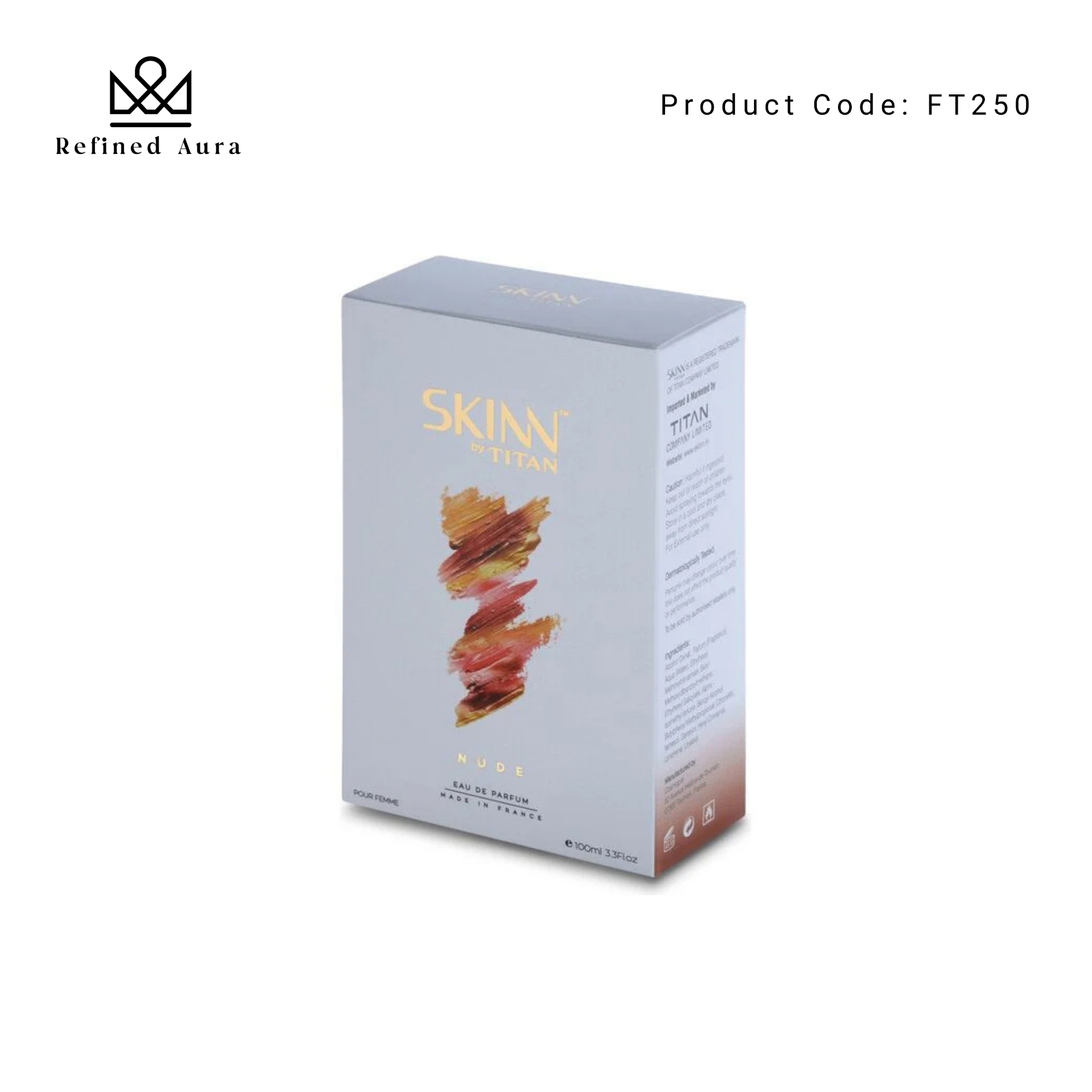 Picture of Skinn by Titan Nude 100 ML Perfume for Women EDP