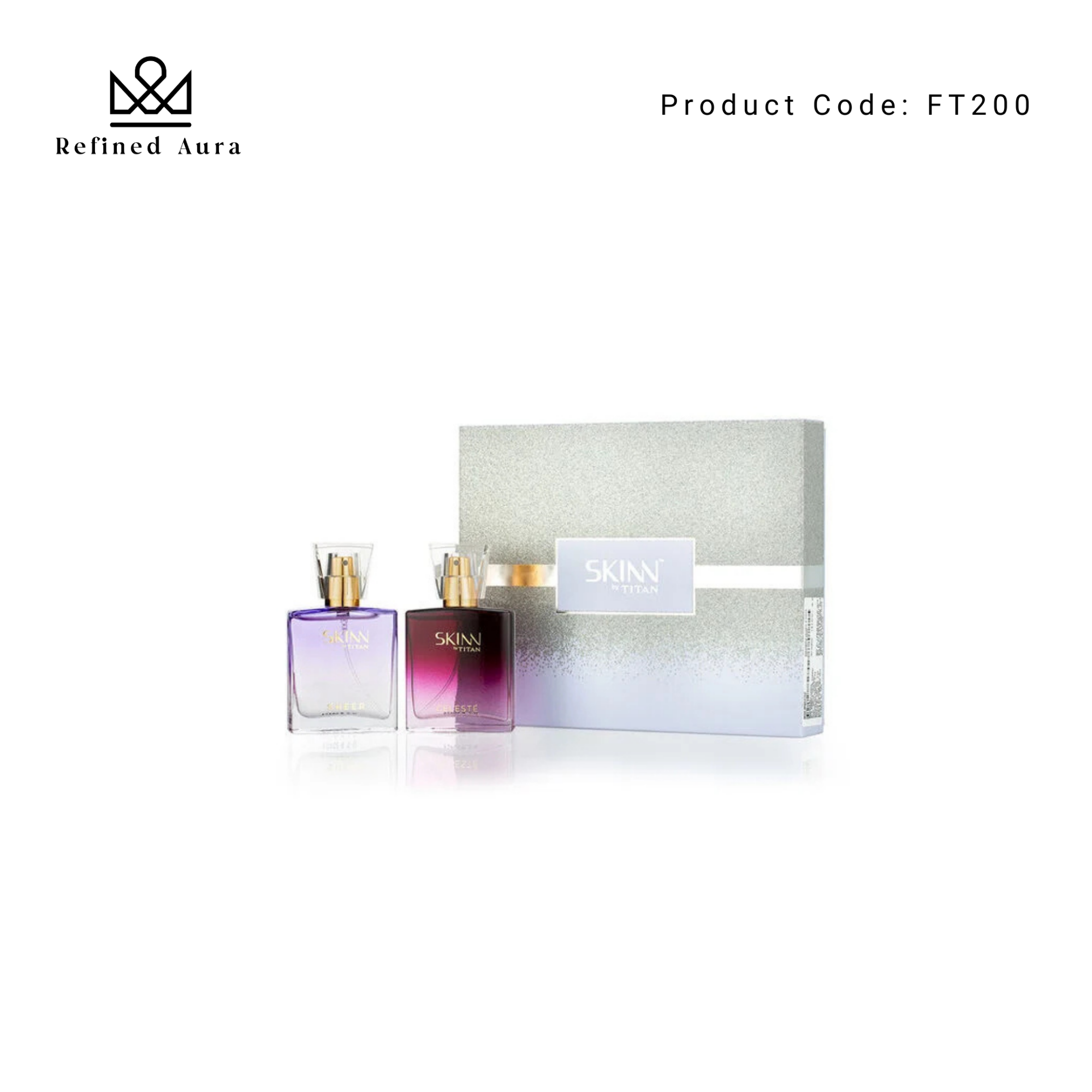 Picture of Skinn by Titan Mini Gift Set for Women – Celeste 25ML EDP & Sheer 25ML EDP