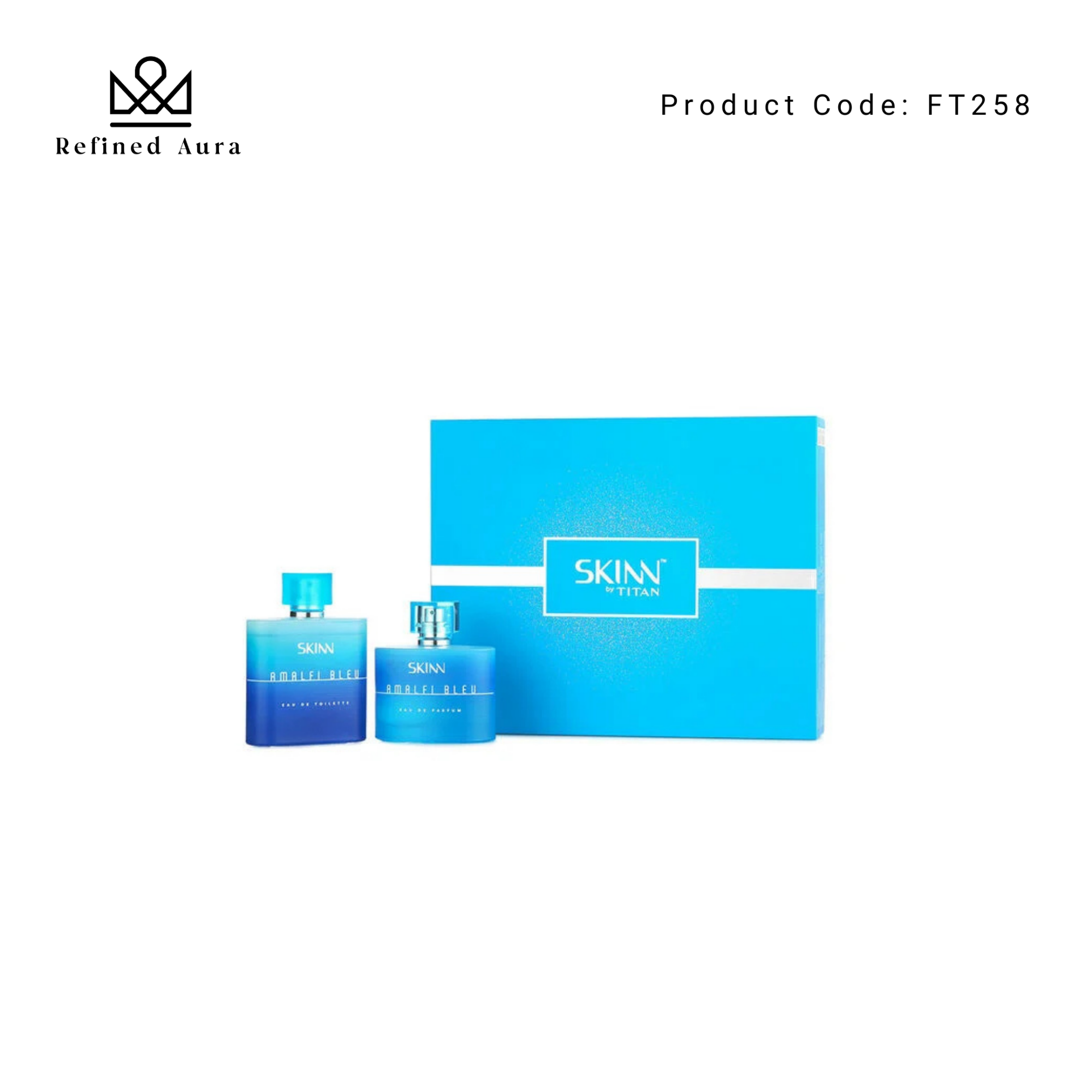 Picture of Skinn by Titan Amalfi Bleu 90ML Gift Set for Men & Women