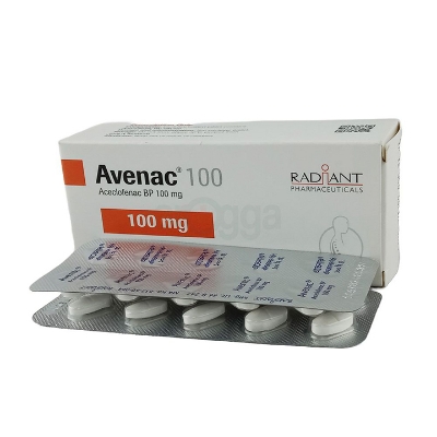 Picture of Avenac 100mg Tablet