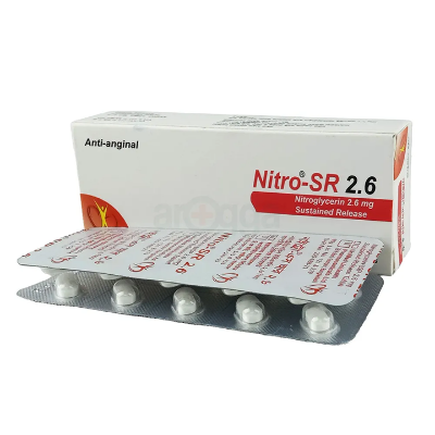 Picture of Nitro SR 2.6mg Tablet