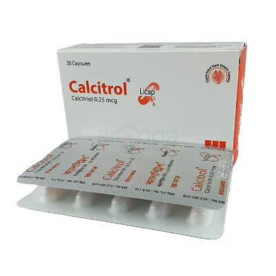 Picture of Calcitrol 0.25mcg Capsule