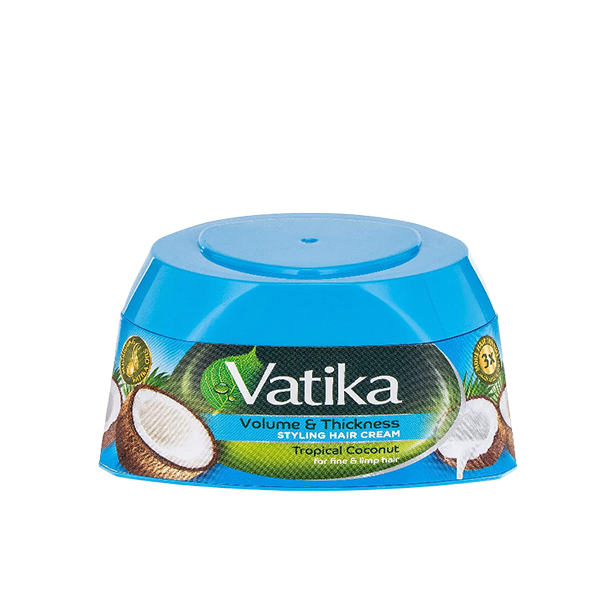 Buy Vatika Volume & Thickness Styling Hair Cream with Tropical Coconut - 140 ml  at Best Price In Bangladesh