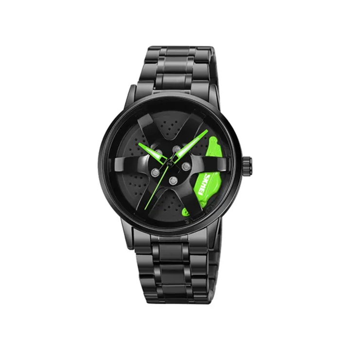 Picture of SKMEI 1787 Wheels Rolling Creative Watch for Men - Green
