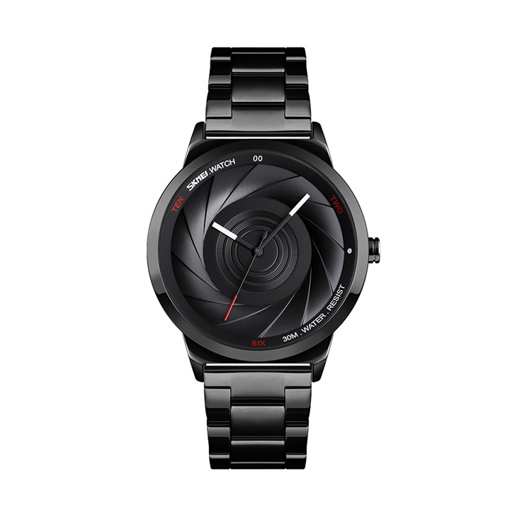 Picture of SKMEI 9210 Stainless Steel Watch for Men - Black