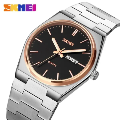 Picture of Skmei 9288 Stainless Steel luxury Watch for Men’s - Black Gold