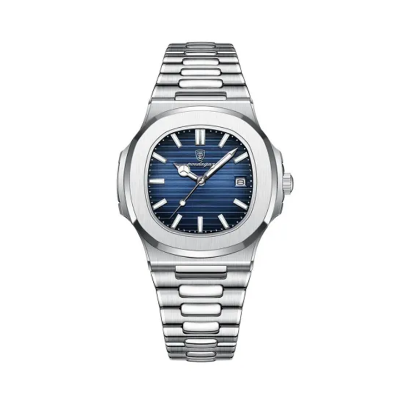 Picture of Poedagar 613 Business Steel Luminous Watch for Men - Blue