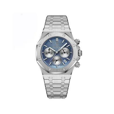 Picture of Poedagar 926 Chronograph Stainless Steel Men’s Watch - Blue