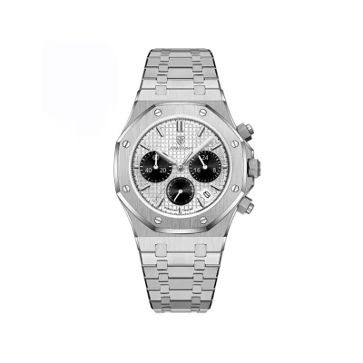 Picture of Poedagar 926 Chronograph Stainless Steel Men’s Watch - Silver