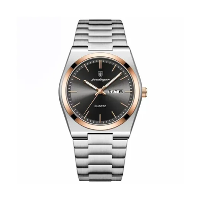 Picture of Poedagar 930 Business Luminous Stainless Men’s Watch - Black Gold