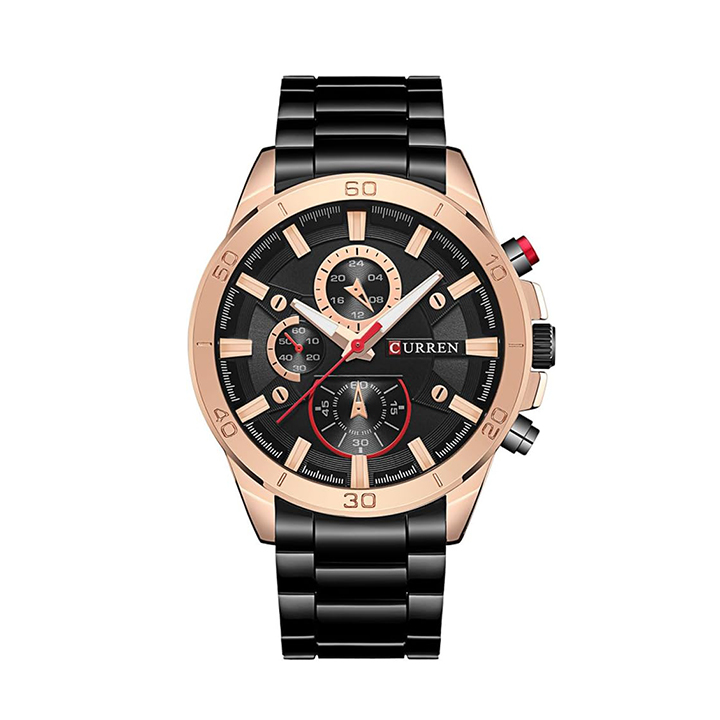 Picture of Curren 8275 Quartz Casual Watch for Men - Gold