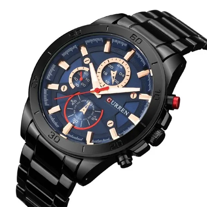 Picture of Curren 8275 Quartz Casual Watch for Men - Blue