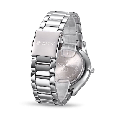 Picture of Curren 8282 Quartz Casual Watch for Men - Silver