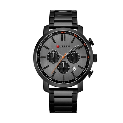 Picture of Curren 8315 Quartz Casual Watch for Men - Black