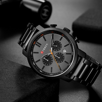 Picture of Curren 8315 Quartz Casual Watch for Men - Black