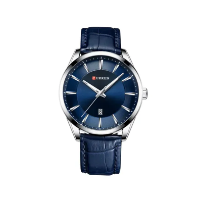 Picture of Curren 8365 Quartz Leather Belt Watch For Men - Blue