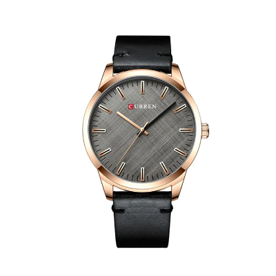 Picture of Curren 8386 Quartz Leather Belt Watch For Men - Black