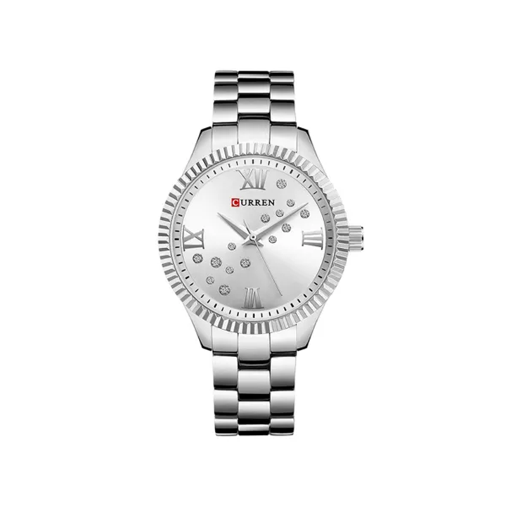 Picture of Curren 9009 Stainless Steel Watch for Women - Silver