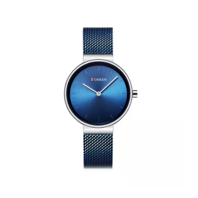 Picture of Curren 9016 Mesh Stainless Steel Watch For Women - Blue