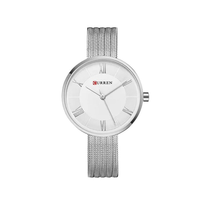 Picture of Curren 9020 Classic Chain Watch for Women - Silver