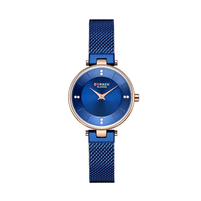 Picture of Curren 9031 Classic Chain Watch for Women - Blue