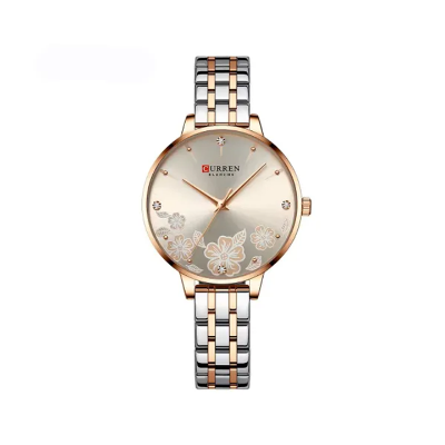 Picture of Curren 9068 Luxury Steel Strap Ladies Watch - Blue