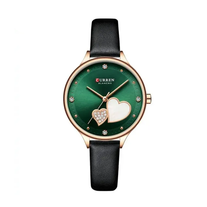 Picture of Curren 9077 Belt Watch for Women - Black & Green