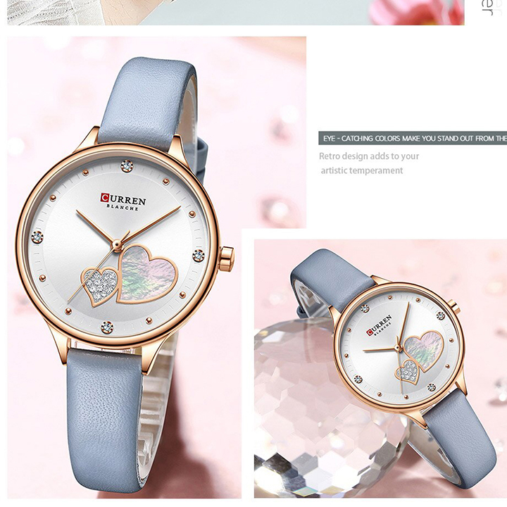 Picture of Curren 9077 Belt Watch for Women - Silver