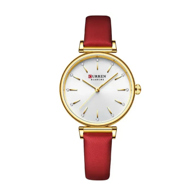 Picture of Curren 9081 Belt Wristwatches for Women - Red