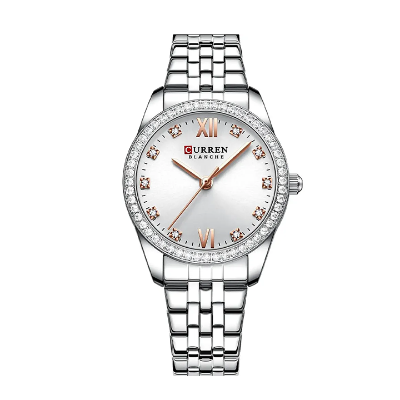 Picture of Curren 9086 Stainless Steel Watch for Women - Silver
